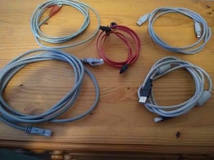 Photo of free Assorted PC and Electrical Cables (St Austell) #2