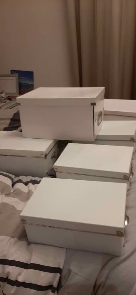 Photo of free White Foldable boxes (Horsell GU21) #1