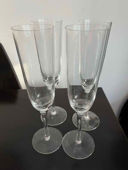 Photo of free 4 champagne glasses (Shooters Hill SE18) #1