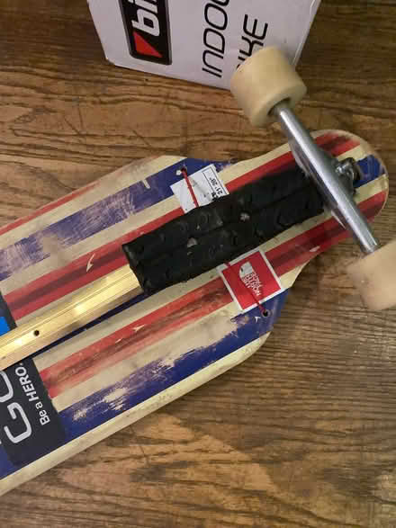 Photo of free Long board with ingenious footbrake (Oldfield Park, Bath) #3