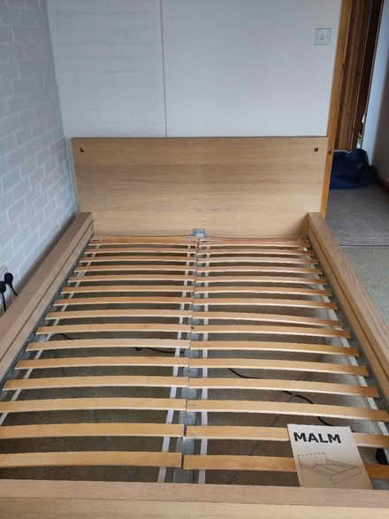 Photo of free Ikea European double bed frame (Radley) #1