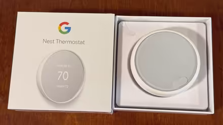 Photo of free A broken white Nest Thermostat (Near De Anza College) #1