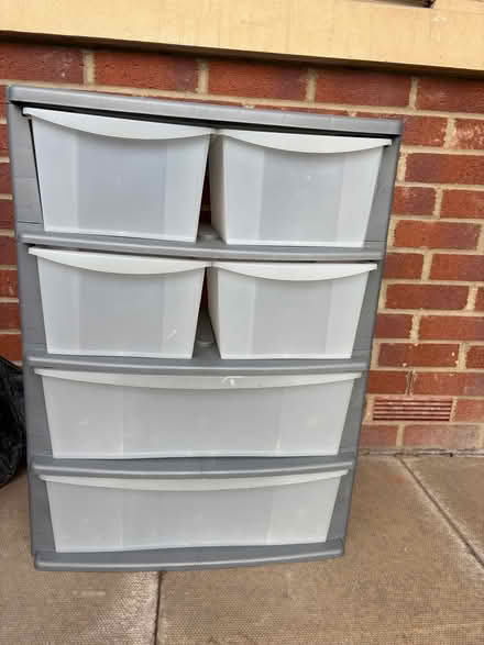 Photo of free Plastic drawers (Morecambe) #1