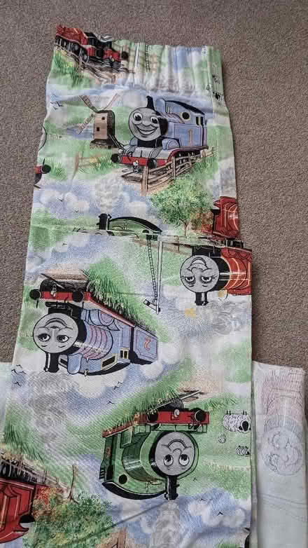 Photo of free Thomas the Tank Engine curtains (Cherry Hinton Ward CB1) #1