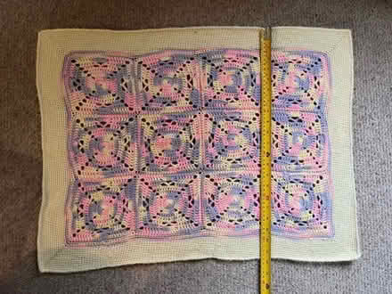 Photo of free Hand knitted soft baby blanket (M33 near Sale Grammar School) #1