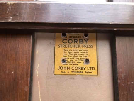 Photo of free Corby trouser press (Dereham Rd area NR2) #3
