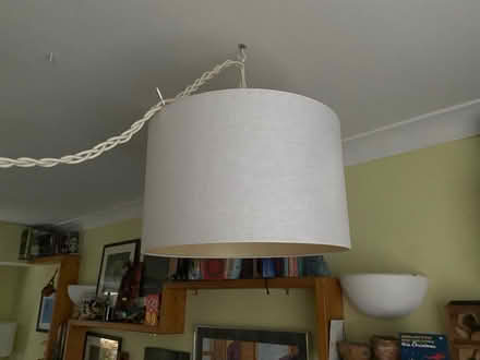 Photo of free Large off white ceiling light shade (Woodingdean BN2) #2
