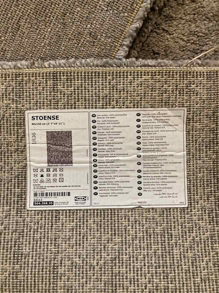 Photo of free 2 grey rugs (IKEA) (Hertford SG13) #2