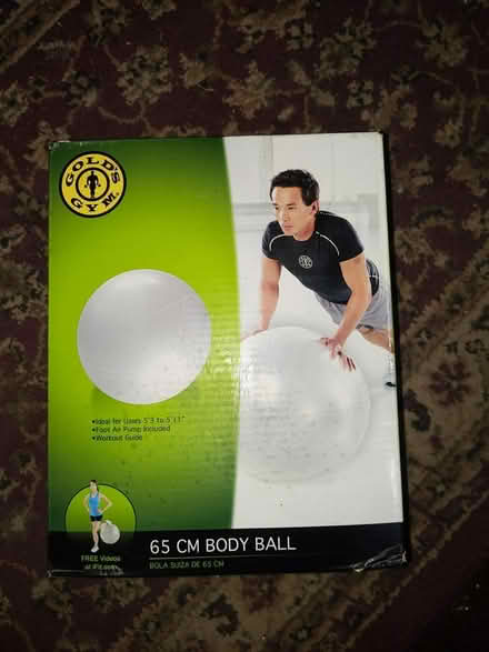 Photo of free Golds Gym 65cm Body Ball (Milford NH) #1