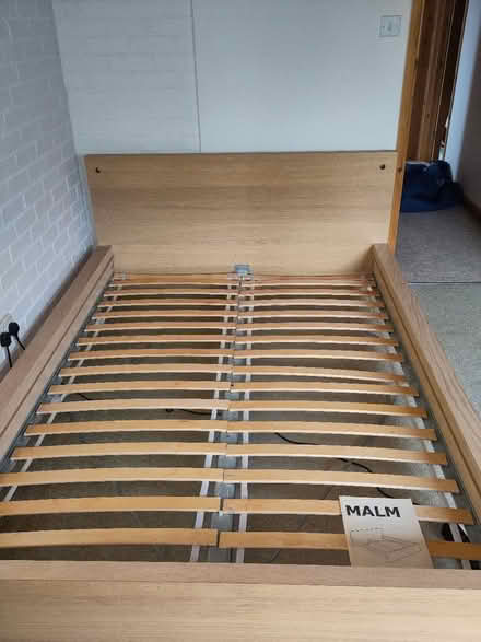 Photo of free Ikea European double bed frame (Radley) #2