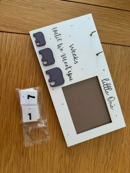 Photo of free Pregnancy countdown frame (LU5) #1
