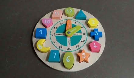 Photo of free Toy / learner clock (Saxmundham IP17) #1