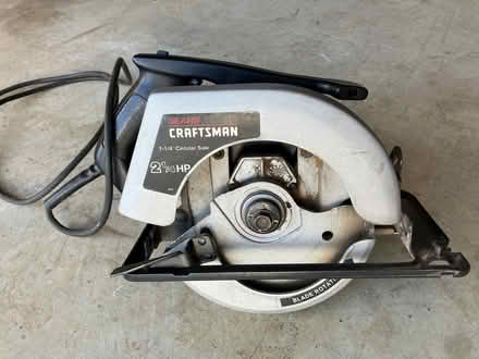Photo of free Craftsman circular saw 2.25 HP (NE Pleasanton) #2