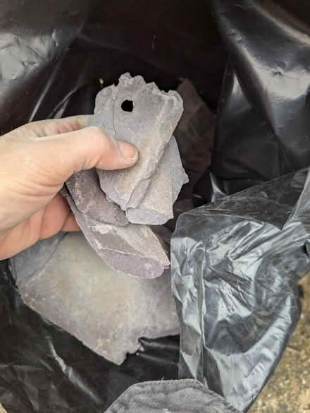 Photo of free 50ltr bags of crushed slate x10 (Shirley, Southampton.) #1
