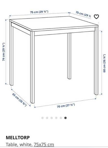 Photo of free IKEA Malm drawers (2X3) and table (Howard Street, OX4) #2