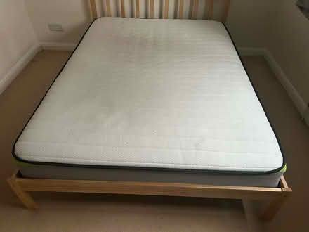 Photo of free Double bed and mattress (TN4) #2