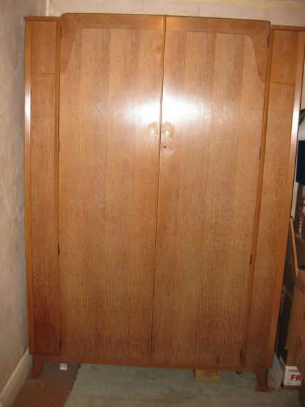 Photo of free 2 Wardrobes approx 1940's 1950's not sure. (Yeading UB4) #1