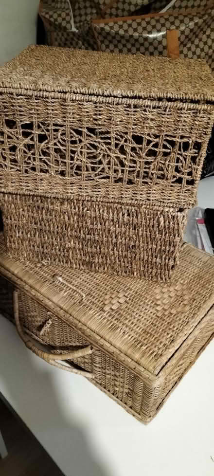 Photo of free 3 nice storage baskets (N22) #1