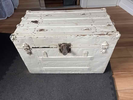 Photo of free Antique Steamer Trunk (San Rafael) #1