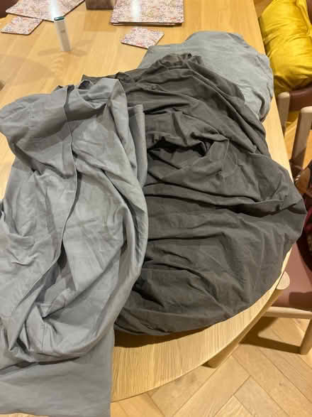 Photo of free Double bed sheets and pillowcases (Teddington TW11) #1