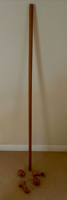 Photo of free Wooden curtain pole (Southhouse EH17) #1