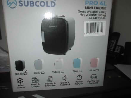 Photo of free Mini Fridge 12 volt mobile NEW (southsea PO4 0PB) #1