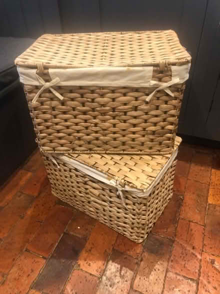 Photo of free 2 lined storage boxes (Bodicote OX15) #4
