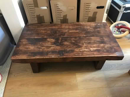 Photo of free Coffee table (Levenshulme M19) #1