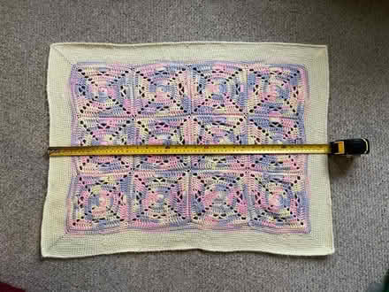 Photo of free Hand knitted soft baby blanket (M33 near Sale Grammar School) #2