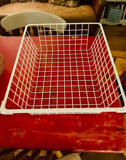 Photo of free IKEA wire storage baskets (Great Gidding) #1