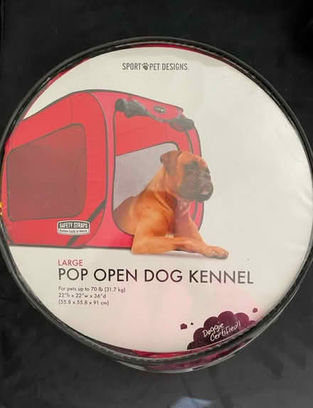 Photo of free Pop Open Dog Kennel (West Rockville) #1
