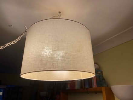 Photo of free Large off white ceiling light shade (Woodingdean BN2) #1