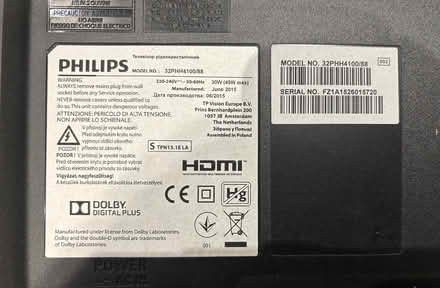 Photo of free flatscreen 28” TV (Horsham RH13) #3