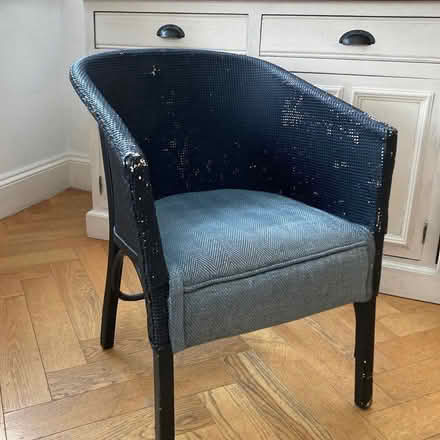Photo of free Lloyd Loom chair (Emlyn Gardens W4) #1