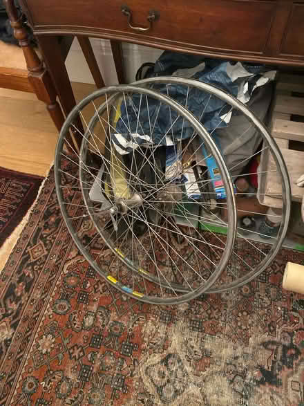 Photo of free Pair of bike wheels (Oldfield Park, Bath) #1