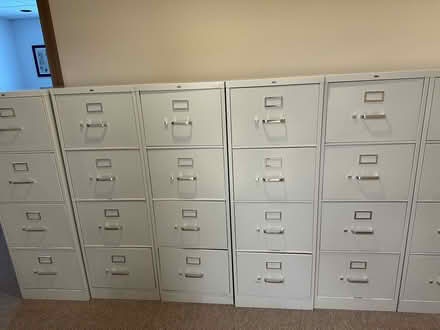 Photo of free Metal filing cabinets (Route 146 Clifton Park) #1