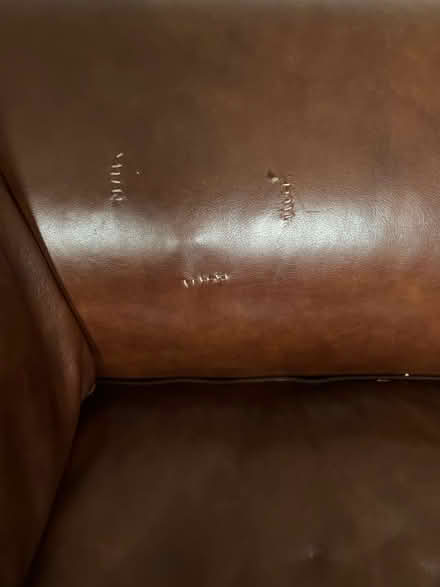 Photo of free Leather armchair (Addingham LS29) #3