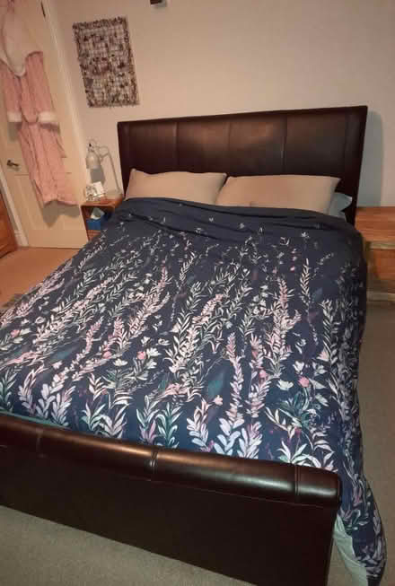 Photo of free King sized bed frame (Draycott DE72 3) #1