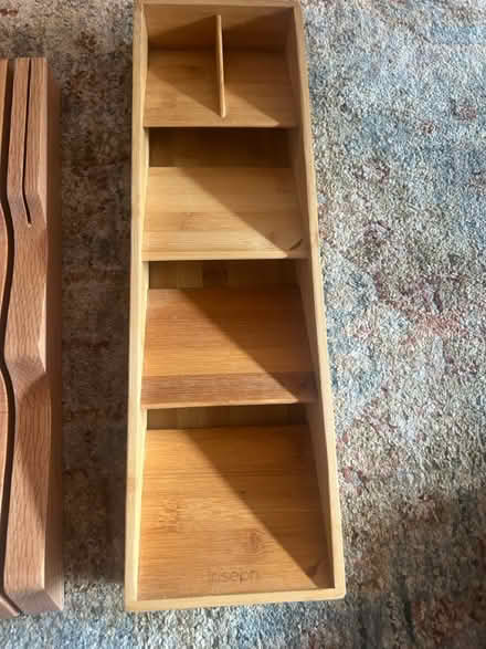 Photo of free Wood knife blocks & drawer orgzr (Upper West Side) #3