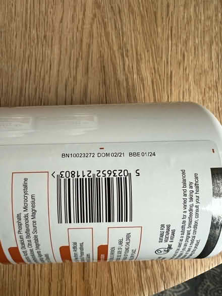 Photo of free Vitamin C tablets 4 x 180 (Hanwell) #2