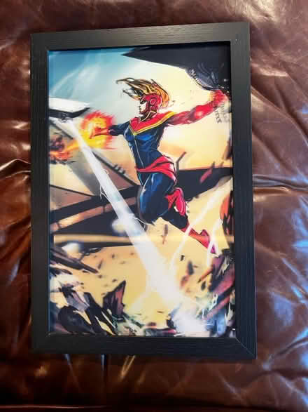 Photo of free Holographic Captain Marvel poster (West San Jose) #1