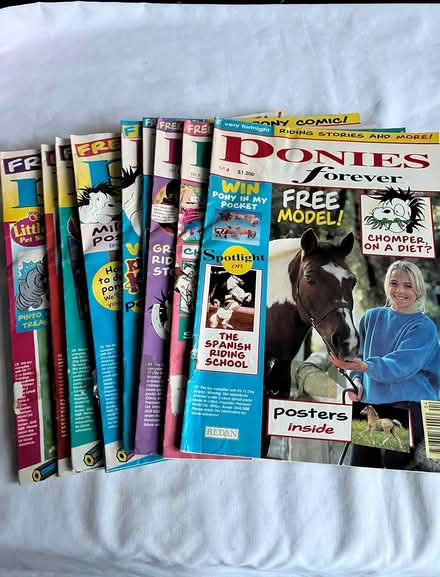 Photo of free Ponies magazines and horses book (Shirley, Croydon) #1