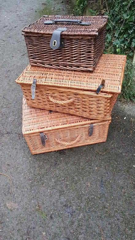 Photo of free Three baskets / hampers (Larkhall - Bath) #1