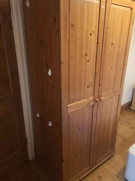 Photo of free Wooden wardrobe (Temple Cowley OX4) #2