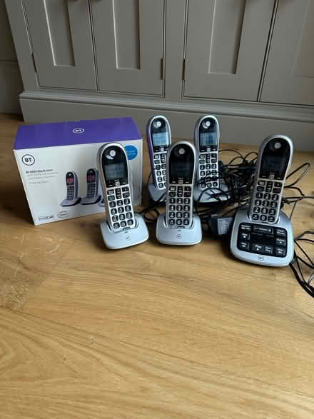 Photo of free Landline phone plus 4 handset (Wells. BA5) #1