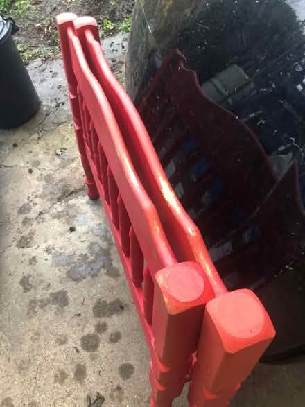 Photo of free Single wooden bed (Addiscombe CR0) #1