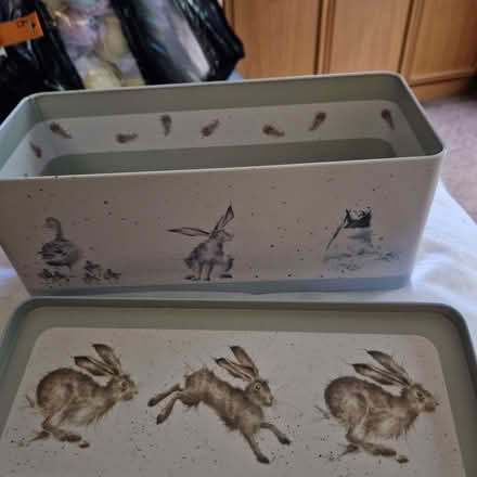 Photo of free Decorative oblong storage tin (Clive Vale TN35) #3