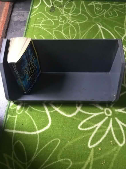 Photo of free Metal book case (East Oakley RG23) #2