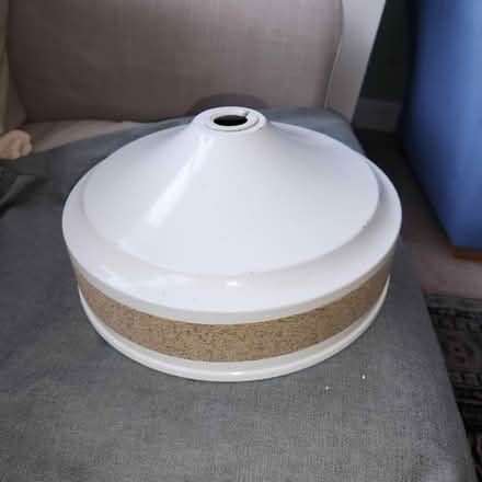 Photo of free White metal light shade (Old Coulsdon CR5) #1