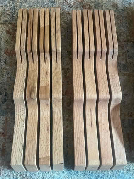 Photo of free Wood knife blocks & drawer orgzr (Upper West Side) #2